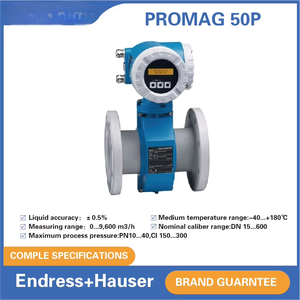 OBM OEM endress + hauser 50p3h 53p3h dn300 4-20mA vệ sinh điện từ đo lưu lượng cho hóa chất thực phẩm nước dược phẩm - Product Image 5