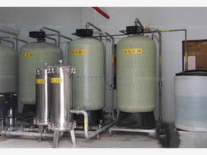 Système de filtration d'eau par osmose inverse industrielle avec garantie d'un an pour maison, hôtel, pompe, moteur, doté d'un récipient sous pression PLC central - Product Image 5
