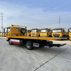 Bán Hot HOWO nền tảng 5600*2300 kéo xe tải khay 4 tấn thủy lực tời 4x2 phẳng người phá hủy - Product Image 3