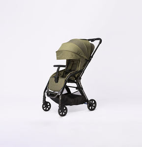 Purorigin Landau et <span class=keywords><strong>poussette</strong></span> légers pliants automatiques ultra compacts en aluminium Vente directe d'usine pour bébé - Product Image 4