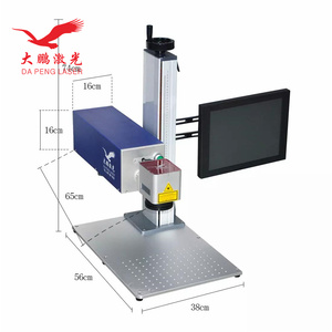 Metall Handwerk Faser Laser gravur maschine MAX Raycus Laser beschriftung maschine für Metall Gold Silber Schmuck Gravur mit EZCAD - Product Image 6