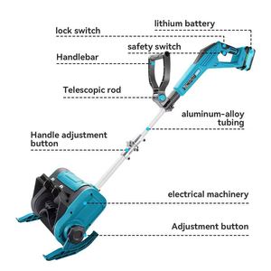 Souffleuse à <span class=keywords><strong>neige</strong></span> sans fil de qualité industrielle, alimentée par batterie au lithium - Product Image 5