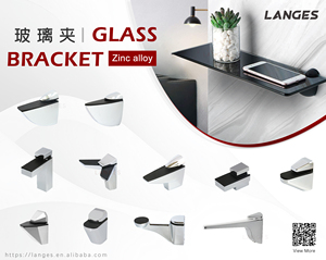 Đồ Nội Thất Phụ Kiện Phần Cứng Phòng Tắm Có Thể Điều Chỉnh Treo Tường Kệ Kính Giá Đỡ - Product Image 4