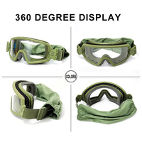 Lunettes tactiques EN166 Ansi Z87, lunettes de sécurité, lunettes balistiques, protection UV400, verres polarisés, lunettes de chasse, logo personnalisé