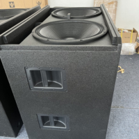LSRX728S Caisson de basses professionnel double 18 pouces pour DJ d'extérieur Caisson de basses 18 pouces Système audio professionnel Son