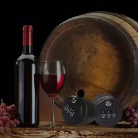 Serrure à combinaison pour bouteilles de vin et d'alcool 50mm Backset Password Code Top Stopper pour tailles 26-28mm Fermetures de bouteilles de vin