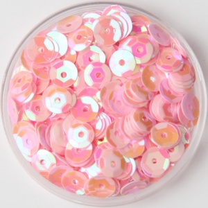 Hot Selling DIY Handmade PVC Milk Color Concave <b>Sequins</b> for Jewelry and Dance Clothing Pieces <b>Sequins</b> Accessories - Product Image 1