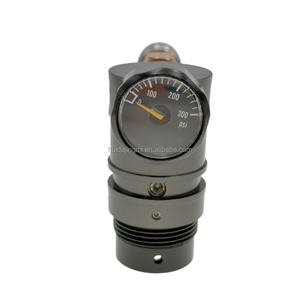 Regulador de Tanque de Aleación de Aluminio Ajustable y Giratorio para HPA, para Presión de 60-180 psi, Conexión Roscada - Product Image 3