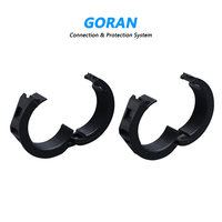 Écrou de blocage fendu GMT M20/M25/M32/M40/M50, écrou fendu en plastique PA anti-desserrage pour presse-étoupe KVT/CFLM