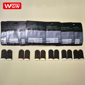 Chống Mồ Hôi Breathable Bạc Fiber Mobile Gaming Finger Sleeve Linh Hoạt <span class=keywords><strong>Wasp</strong></span> Feelers 5 Tổ Ong Cho Flydigi Game Điều Khiển - Product Image 5