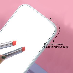 Tocador de pie de un solo lado Cosmético de mano <span class=keywords><strong>Pl</strong></span>ástico Super Hd Espejo de mesa Espejo de maquillaje de escritorio plegable - Product Image 5
