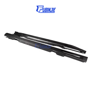 Becquet latéral en fibre de carbone de style SQ de haute qualité pour <span class=keywords><strong>BMW</strong></span> Série <span class=keywords><strong>4</strong></span> berline I4 G26 2021+ Jupes latérales en fibre de carbone - Product Image 5