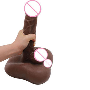 Poupée sexuelle réaliste en 3D, torse masculin noir, pénis long, demi-corps, avec gros dildo, jouets sexuels pour hommes, femmes, gays, produits pour adultes - Product Image 1