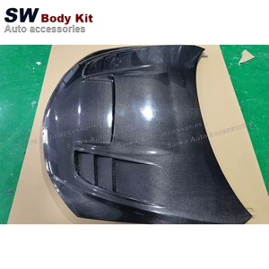 SW Carbon Fiber <span class=keywords><strong>WRC</strong></span> Style Hood para Subaru <span class=keywords><strong>Impreza</strong></span> 10 Upgrade Front Engine Cover Hood Auto Parts - Product Image 5