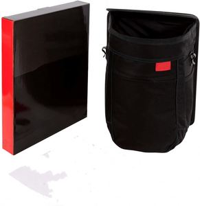 BSCI Factory BSCI Hot Selling Custom Leak Proof Lining Hanging Fabric <b>Car</b> Trash Bag Seat Back Organizer - Product Image 2