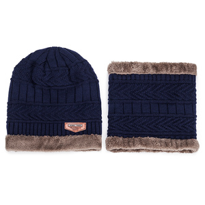 Cappelli Invernali Caldi Lavorati a Maglia per Uomo, Berretti e Sciarpe per Esterno - Product Image 6
