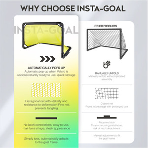 Portería <span class=keywords><strong>de</strong></span> Fútbol Plegable <span class=keywords><strong>de</strong></span> <span class=keywords><strong>PVC</strong></span> para Niños, Mini, Profesional, Portátil, <span class=keywords><strong>de</strong></span> Alta Calidad, al por Mayor - Product Image 5