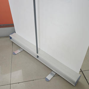 Özel Promosyon Reklam Alüminyum Roll-up Çekmeli Açılır Kapanır Özel Geri Çekilebilir Banner Standı Arka Plan Görüntüleme Banneri - Product Image 2