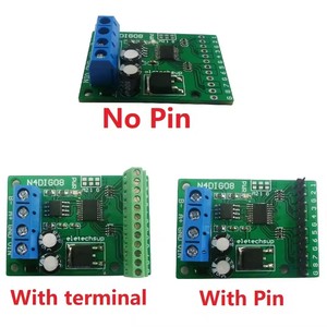 Modulo IO Analogico Digitale a <span class=keywords><strong>8</strong></span> Canali N4DBA06 DC12V con Protocollo RS485 Modbus RTU, Modulo di Ingresso Analogico ADC DAC - Product Image 3