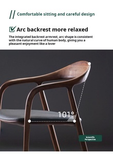 Sedia Sati Sfaction di Alta Qualità con Schienale Arrotondato, Lavorazione a Mortasa e Tenone, Seduta <span class=keywords><strong>per</strong></span> <span class=keywords><strong>Sala</strong></span> <span class=keywords><strong>da</strong></span> <span class=keywords><strong>Pranzo</strong></span> - Product Image 2