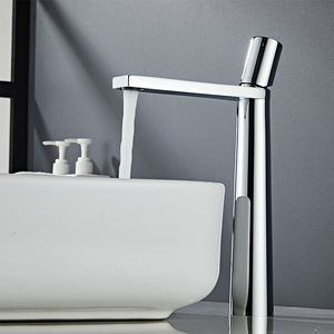 Mitigeur sanitaire mitigeur de lavage des mains robinets en laiton brossé robinet de lavabo pour salle de bain hôtel villa - Product Image 3