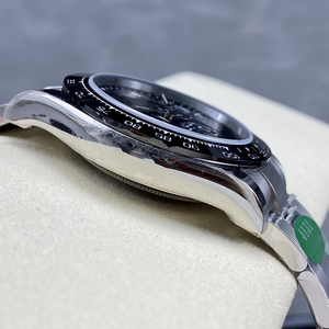 Reloj Cronógrafo Estilo Racing de 40 mm, Movimiento Automático, Bisel con Tacómetro, Manecillas Luminosas, Resistente al Agua 10 m - Product Image 3