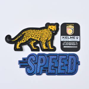 Bas prix personnalisé mignon dessin animé forme couleur 3D chaleur Tembosransfer <span class=keywords><strong>Sed</strong></span> logo PVC Silicone caoutchouc Patch pour sac - Product Image 3