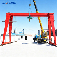 Fabricants de grues en Chine : Grue portique de 12 m et 3 tonnes, Grue portique mobile d'usine à commande électrique sans fil, Grue portique de 40 tonnes
