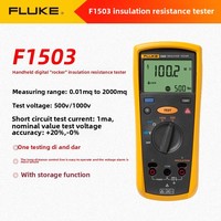 Testeur de résistance d'isolement numérique Fluke 1503/1535/1587FC Mégohmmètre Pratique avec prise en charge de la personnalisation OEM