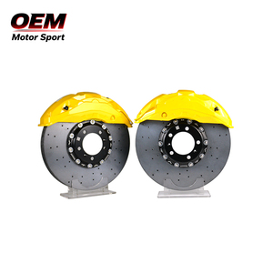 Juego de Pinzas de Freno Delanteras de 10 Pistones y Traseras de 4 Pistones Específicas para Porsche Cayenne con Juego de Discos de Freno de Carbono-Cerámica - Product Image 1