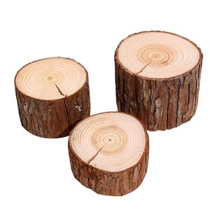 Décoration de bureau sur le thème de la nature morte, ornement paysager en bois de sapin, accessoires de photographie de produits - Product Image 1