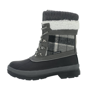 YL584 Vente en gros <span class=keywords><strong>Bottes</strong></span> d'hiver pour femmes imperméables en fausse fourrure de haute qualité, chaudes et thermiques pour la randonnée - Product Image 2