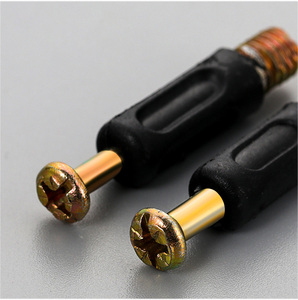 Galvanized 3 in 1 Hidden Invisible Connector Furniture Hidden Furniture Connectors Cabinet Connecting Screws for Furniture - Product Image 5