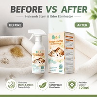 HAJIMEMB Spray Éliminateur de Taches et d'Odeurs pour Animaux de Compagnie, Désodorisant pour Litière de Chat, Rafraîchisseur d'Air Intérieur, Spray Rafraîchissant pour Animaux