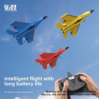 HW37 Avión Planeador de Ala Fija para Niños, Dron de Control Remoto para Niños de Primaria, Juguete Modelo de Avión con Alas Giratorias de Espuma