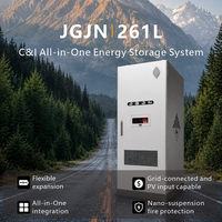 Sistem Penyimpanan Energi Komersial Anti-Korosi C4/C5 261kWh |   Kabinet ESS Luar Ruangan 125kW Pendingin Cairan dengan Teknologi Arc-Spray untuk Daerah Pesisir
