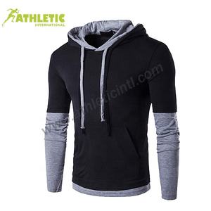 Vêtements d'hiver Hommes Pullover Dernière conception Hoodie Haute Qualité Broderie Imprimé Manches Longues Gym Fitness Pas Cher Prix Homme Hoodies - Product Image 3