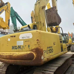 Excavadora Usada Compacta y Económica Cummins Komatsu PC120-6, Cucharón de 0.4-0.5m, Potencia de 69kW para Paisajismo Menor - Product Image 1