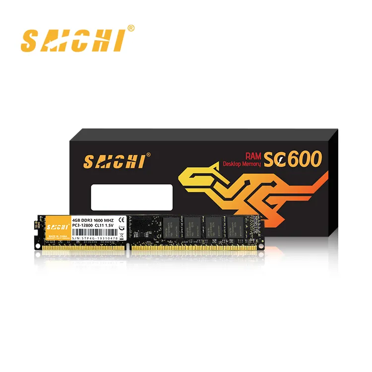 Chipset originali SAICHI RAM DDR3 4GB/8GB 1600MHz per memoria Desktop