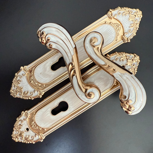 Hongwei 2025 Modern Aluminum Alloy Fire Rated Privacy Lever Set <strong>Door</strong> Locks for Apartment <strong>Bedroom</strong> <strong>Doors</strong> Easy Installation - Product Image 4