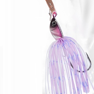 Esche artificiali 7 g10g14g esche per esche jig buzz con jig heads con gonna in silicone per esche d'acqua dolce - Product Image 6