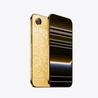 Coque OEM ODM pour iPhone 17 Pro Max, plaquée or avec texture profonde, design très prisé en Europe, accepte les commandes personnalisables