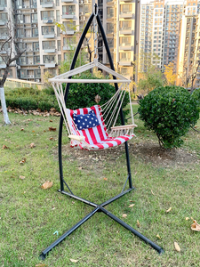 ขาตั้ง <span class=keywords><strong>X</strong></span> สำหรับเก้าอี้เปลญวน,โครงเปลญวนกลางแจ้งสำหรับการพักผ่อนกลางแจ้ง - Product Image 4