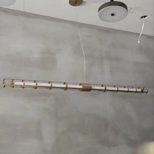 โคมไฟระย้า LED สไตล์มินิมอลหลังยุคใหม่ ดีไซน์สร้างสรรค์ไม่ซ้ำใคร เหมาะสำหรับสำนักงาน บาร์ เคาน์เตอร์ร้านอาหาร สไตล์นอร์ดิก - Product Image 3