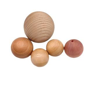 יצרן סיטונאי חרוט כדורי עץ שחור אגוז חרוטים צבעוניים לאביזרים תכשיטים מעוטרים טכניקה צבועה - Product Image 2