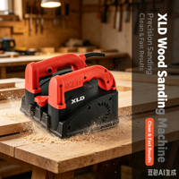 Raboteuse Électrique Portable Professionnelle DIY pour la Maison, Mini Raboteuse à Main pour Bois, Moteur Brossé 1200W, Outil Électrique 110-220V, Vente en Gros