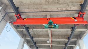 سعر منخفض العارضة واحدة 10 طن EOT جسر رافعة علوي لآلات معدات الرفع - Product Image 3