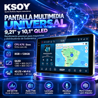 KSOY-08 Radio De Coche Android Reproductor De Carro 8 + 128G Pantalla Para Automovil Pantallas Para Carros Pantallas