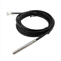 Contact Stable RJ11 PU câble résistant au froid 4M coque métallique IP65 100% capteur Dallas d'origine DS18B20 +