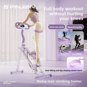 Mini stepper pliable vertical pour l'escalade, avec main courante réglable, silencieux, pour l'entraînement des jambes et des fessiers à domicile - Product Image 2